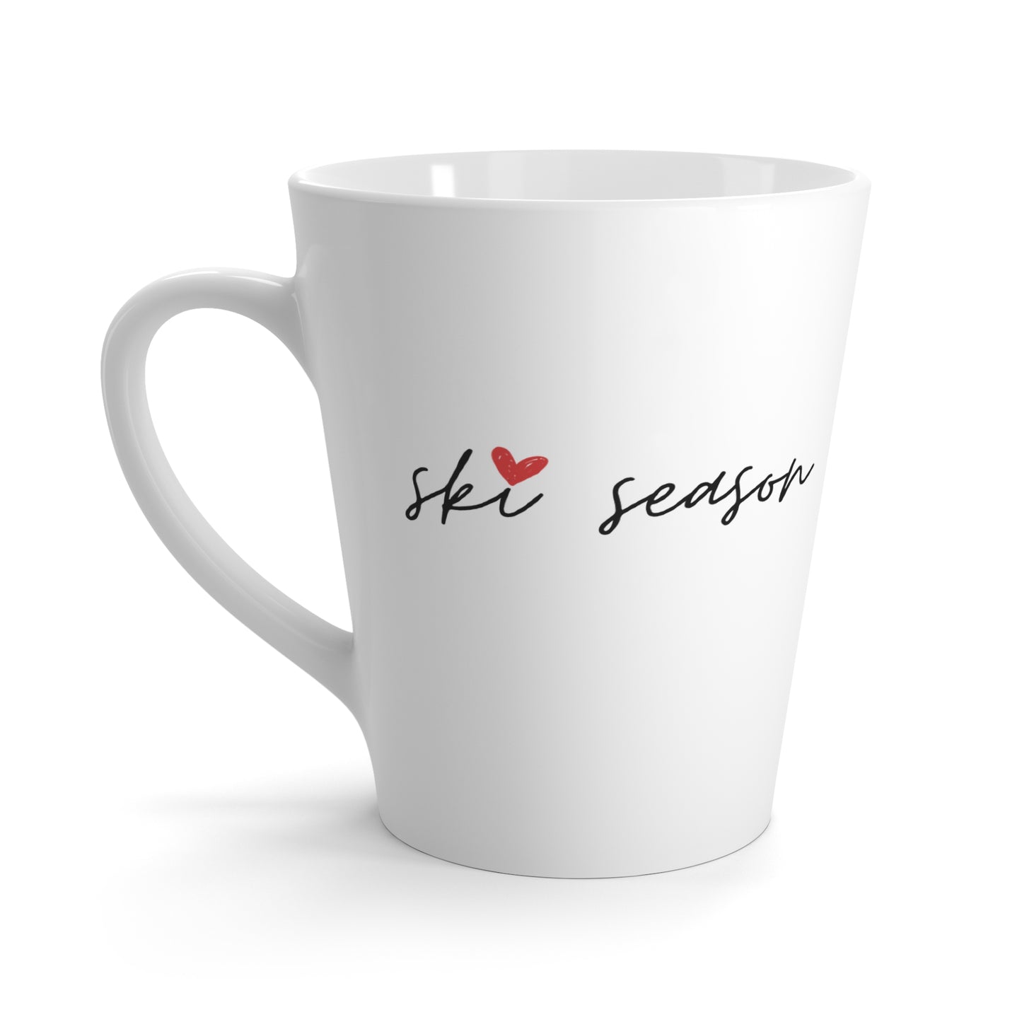 Ski Season Ceramic Coffee Mug, 12oz.