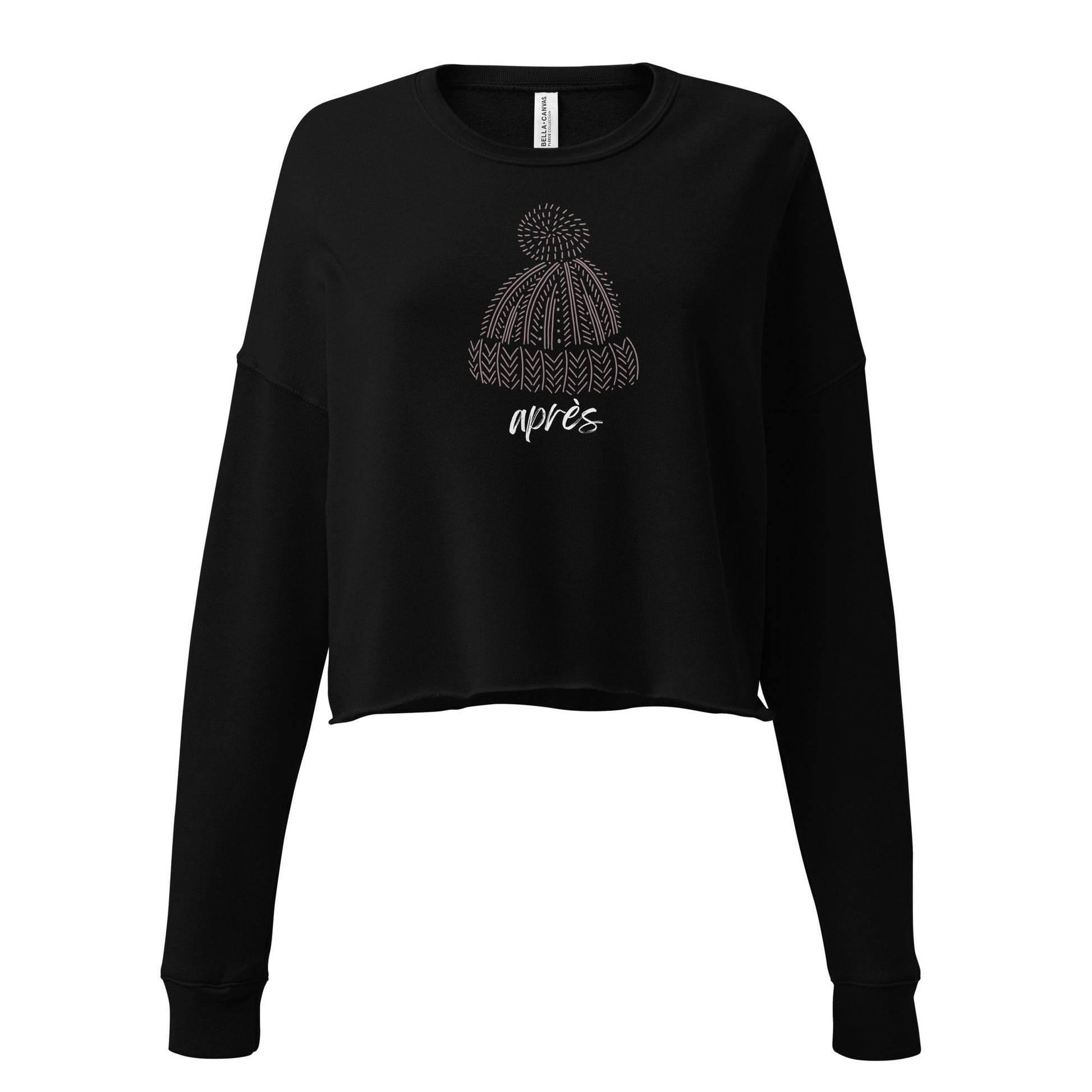 Aprés Ski Women's Fleece Crop Sweatshirt - Telluride Shop