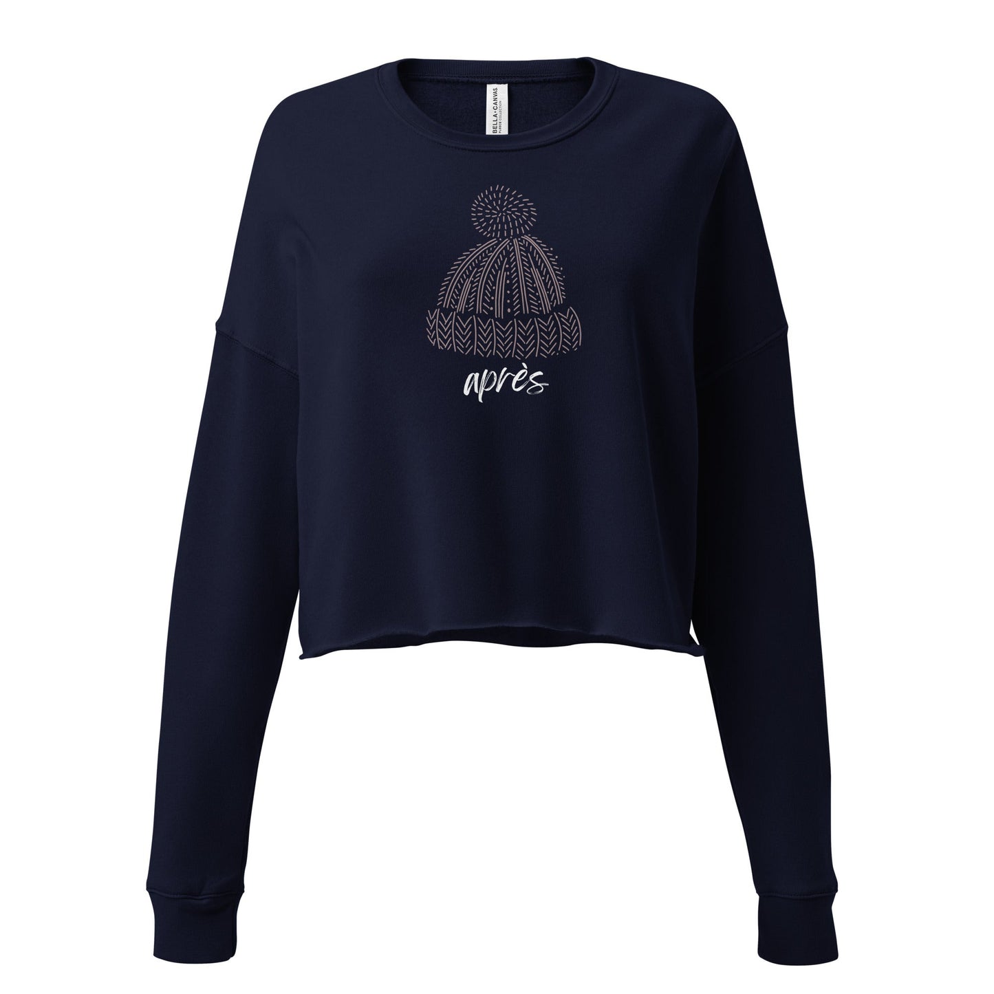 Aprés Ski Women's Fleece Crop Sweatshirt - Telluride Shop