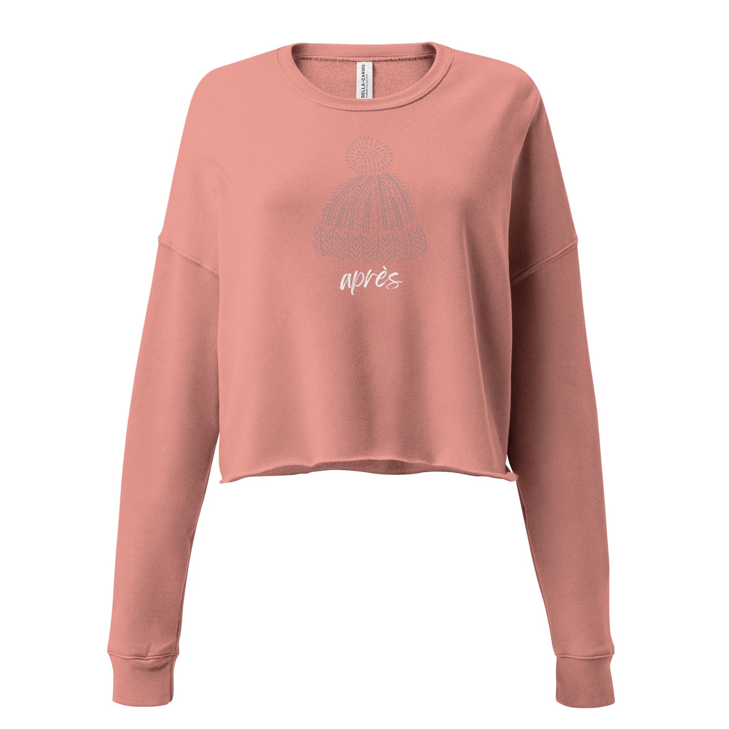 Aprés Ski Women's Fleece Crop Sweatshirt - Telluride Shop