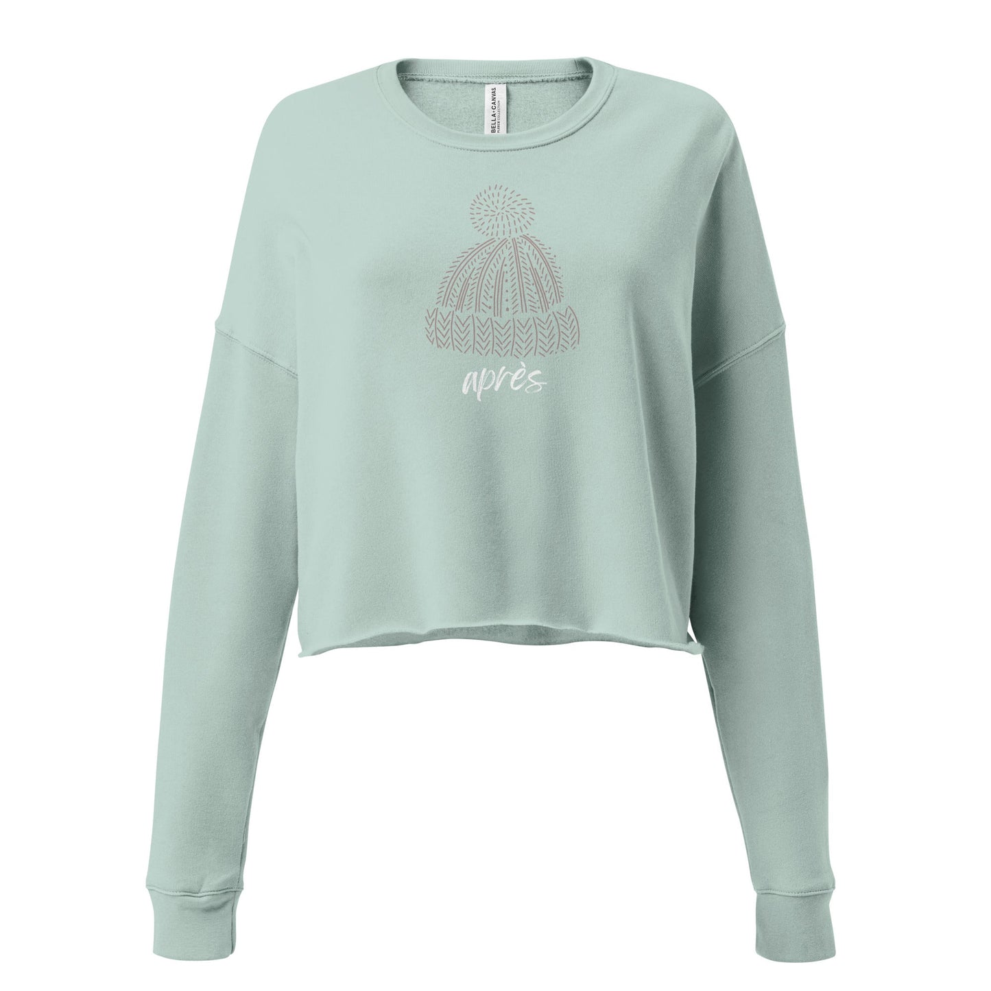 Aprés Ski Women's Fleece Crop Sweatshirt - Telluride Shop