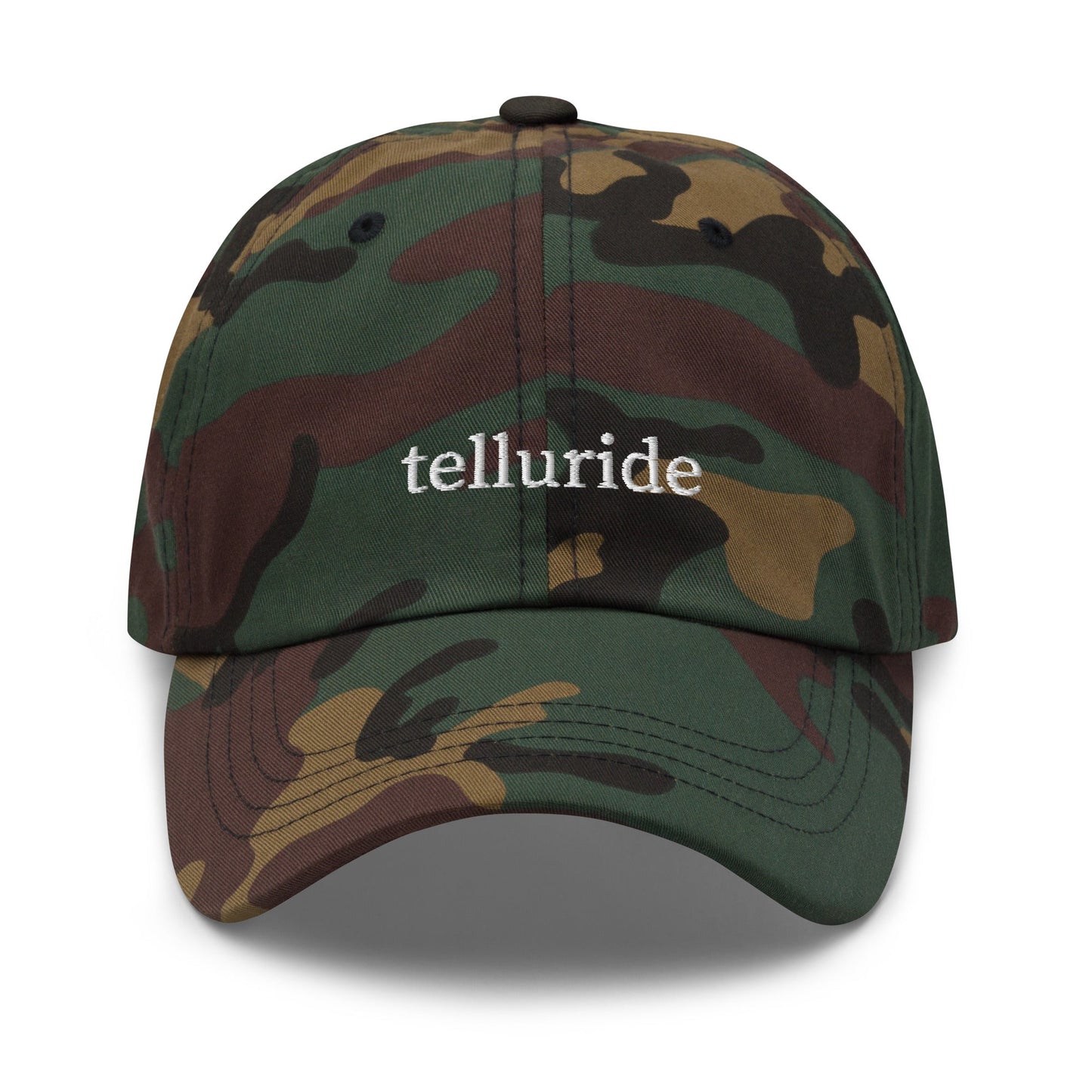 Classic Telluride Hat Embroidered Dad Cap - Telluride Shop