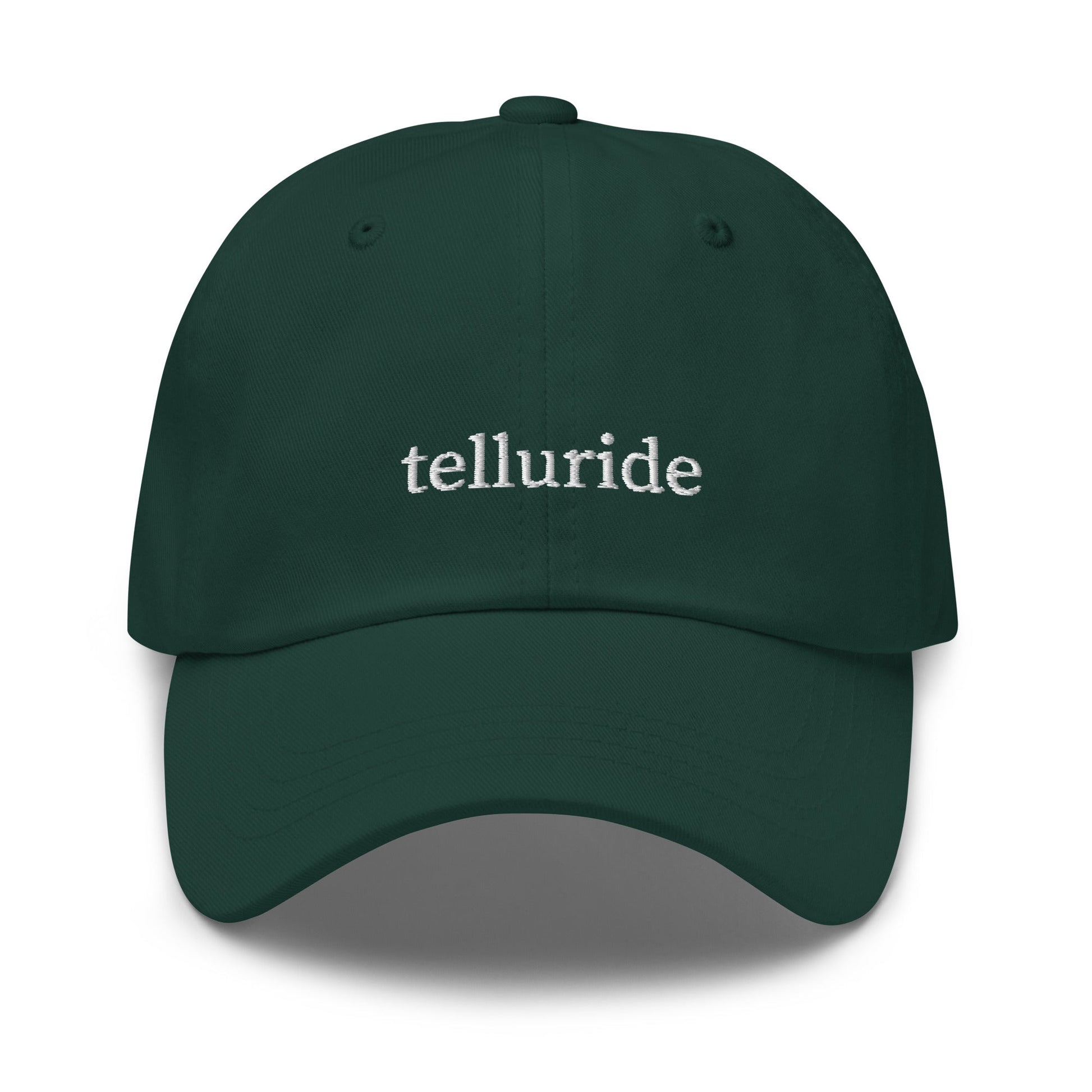 Classic Telluride Hat Embroidered Dad Cap - Telluride Shop