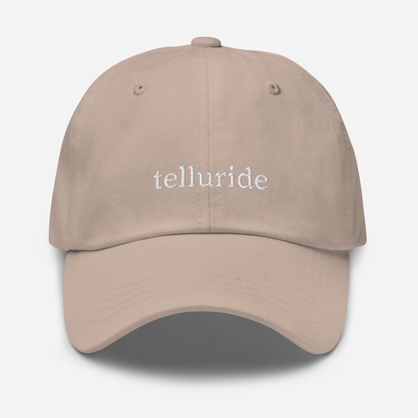 Classic Telluride Hat Embroidered Dad Cap - Telluride Shop