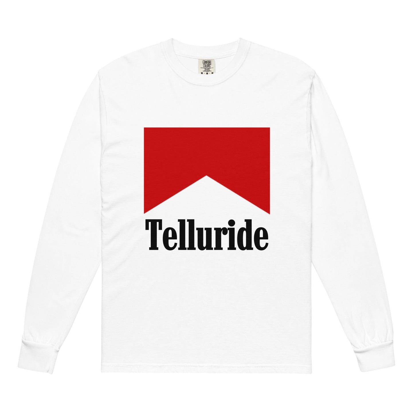 Telluride Ski Resort Long Sleeve Unisex Heavyweight Cotton Shirt - Telluride Shop