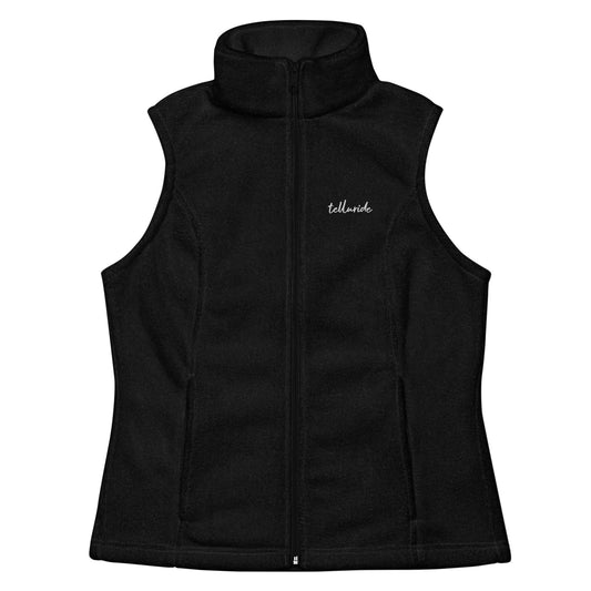 telluride womens fleece vest