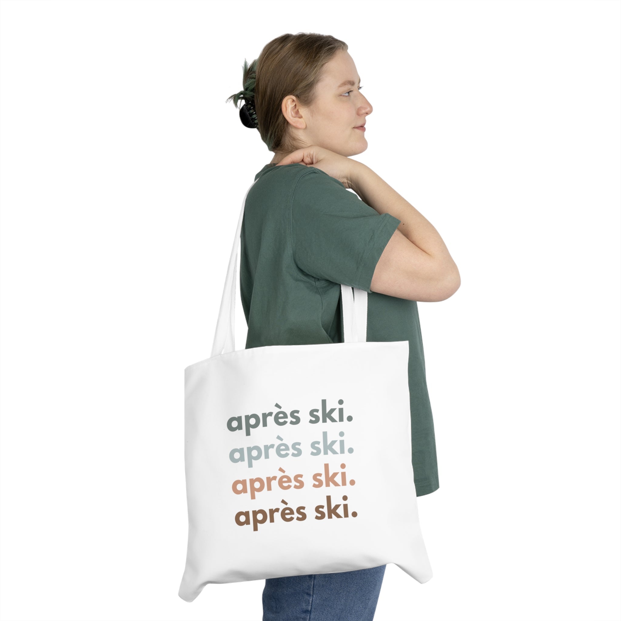 Apres Ski Tote Bag Shop Telluride Colorado Souvenirs Accessories Telluride Shop