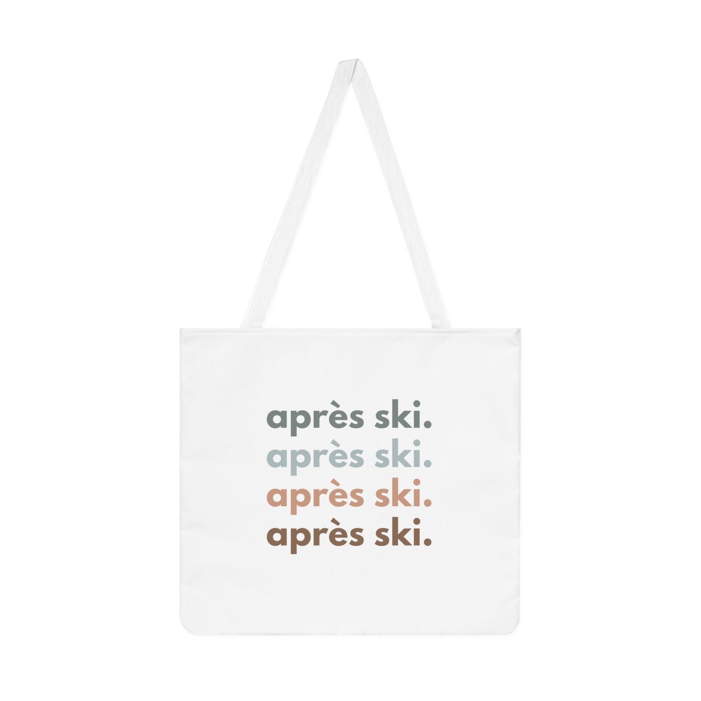 "Après Ski" Shoulder Tote Bag - Telluride Shop