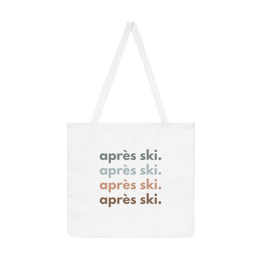 "Après Ski" Shoulder Tote Bag - Telluride Shop