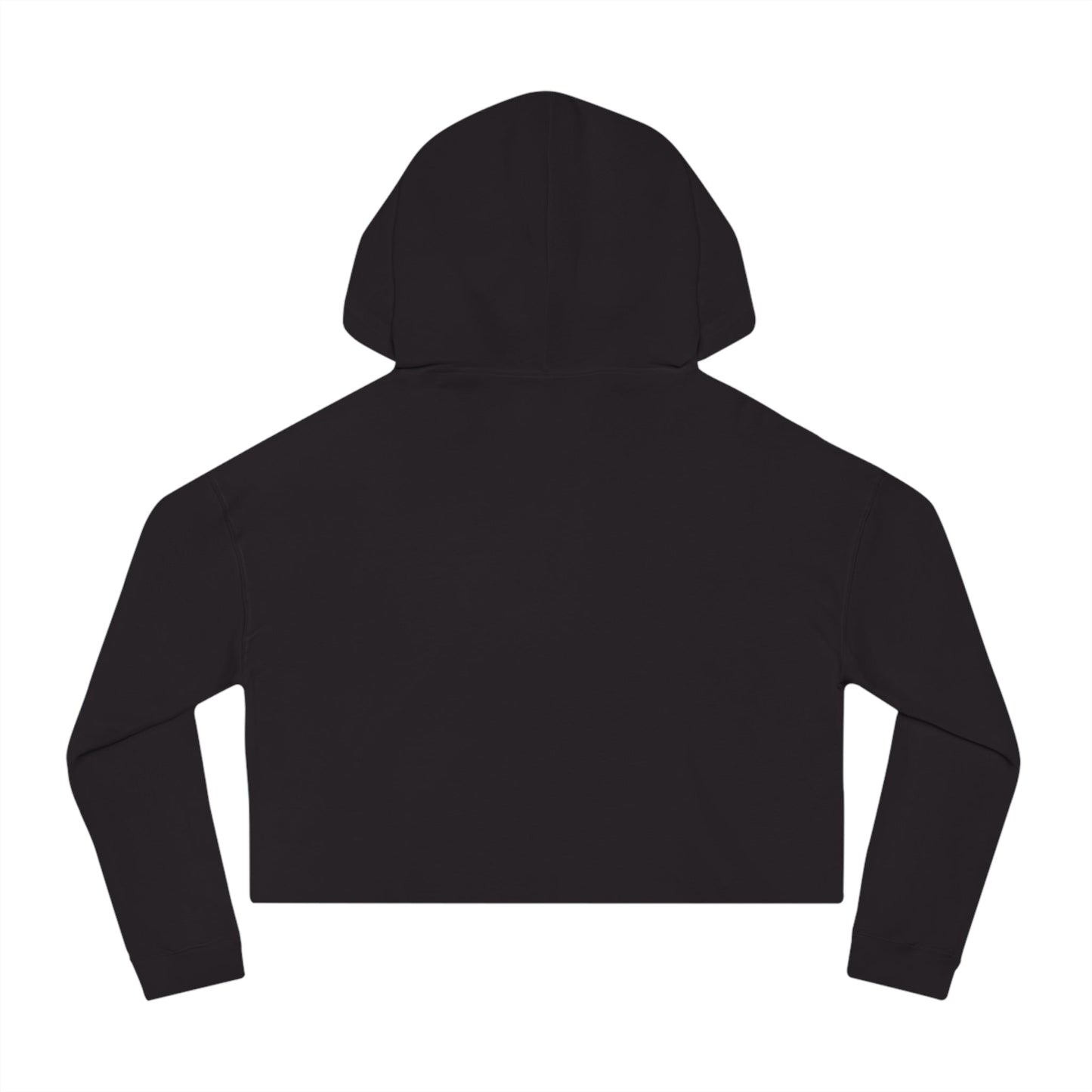 Cropped Hooded Sweatshirt (Black or White) - Telluride Shop