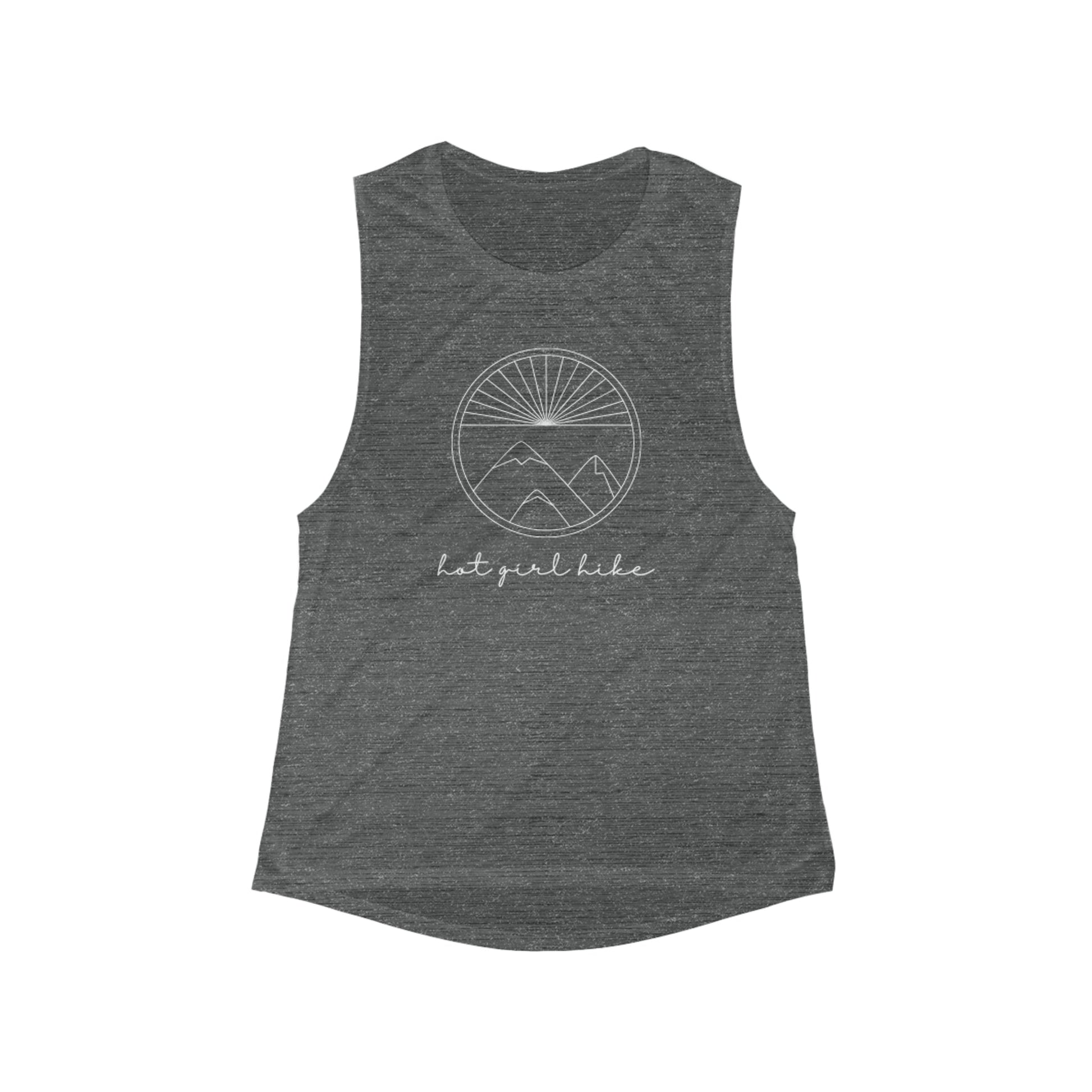 Hot Girl Hike Flowy Scoop Muscle Tank - Telluride Shop