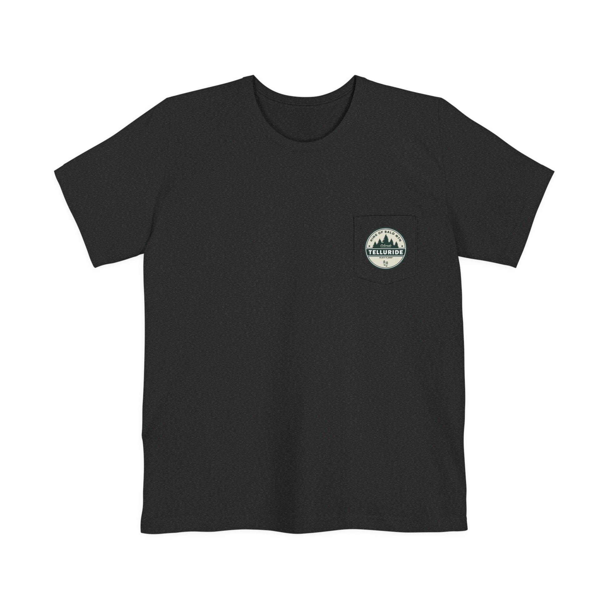 "King of Bald Mountain" Pocket Tee - Telluride Shop