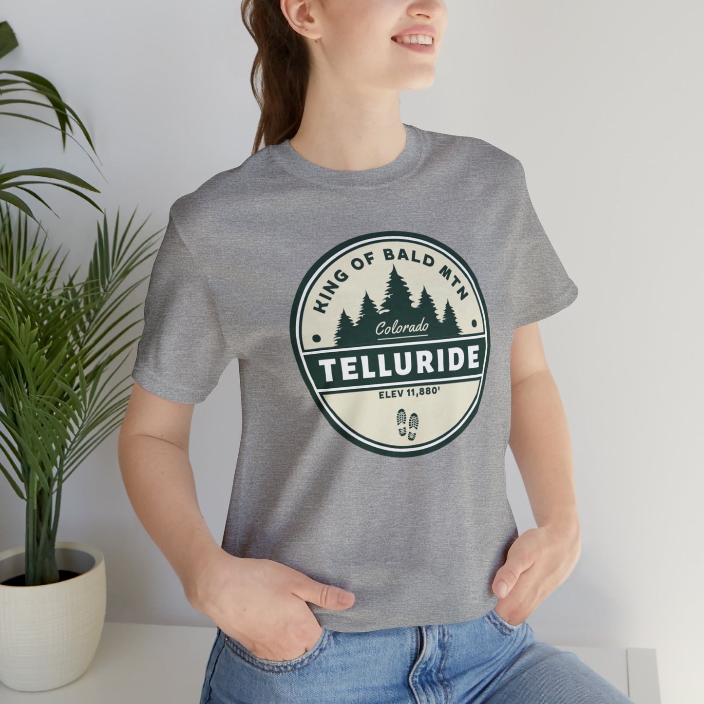 "King Of Bald Mountain" Tee - Telluride Shop