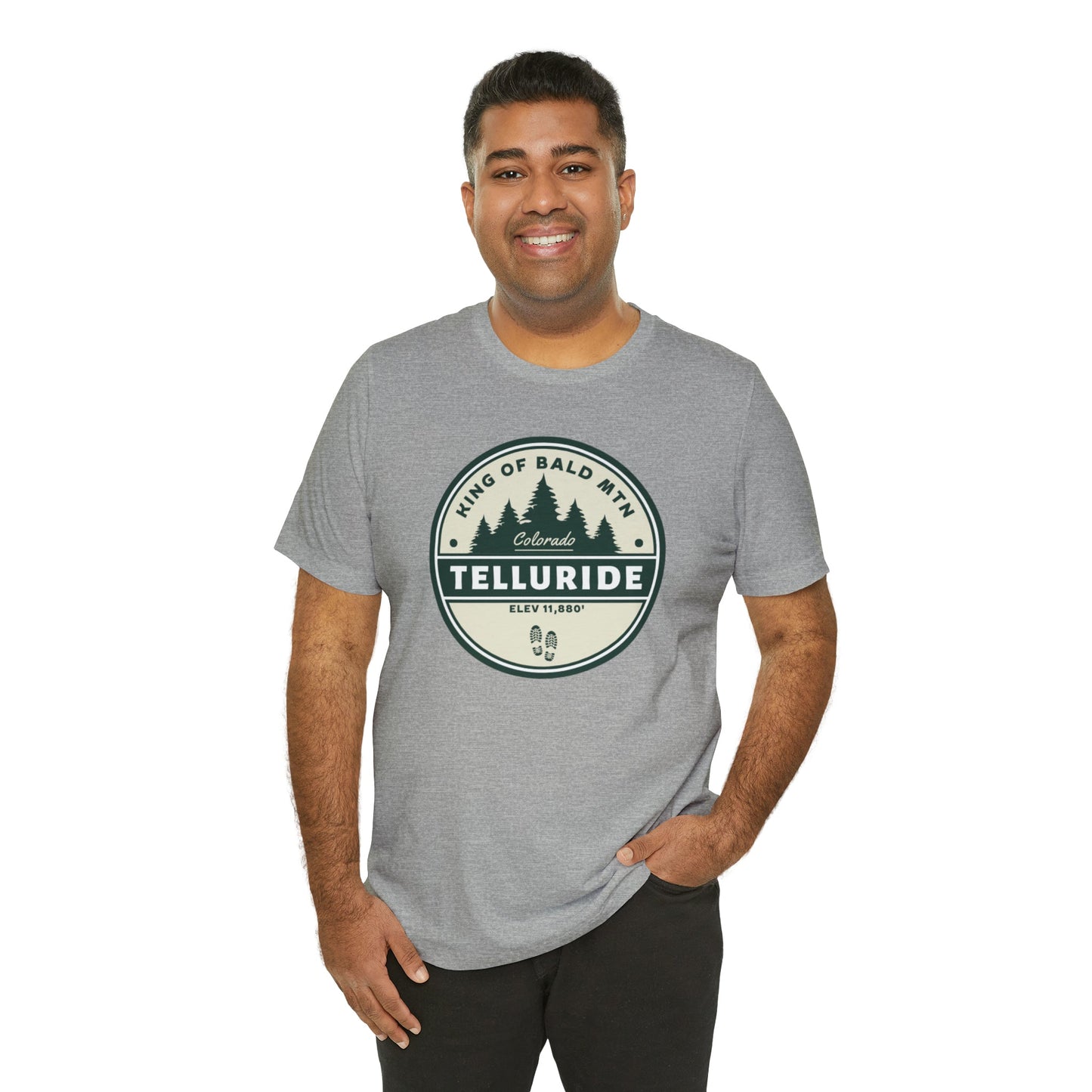 "King Of Bald Mountain" Tee - Telluride Shop