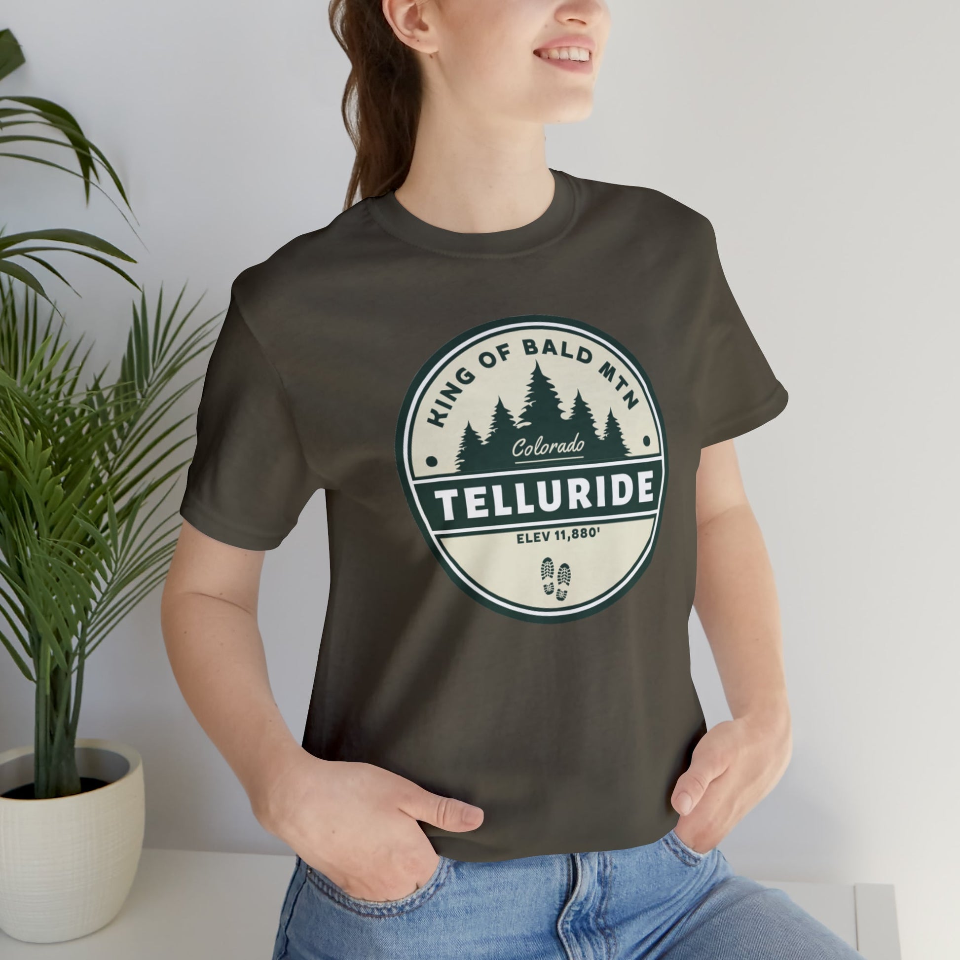 "King Of Bald Mountain" Tee - Telluride Shop