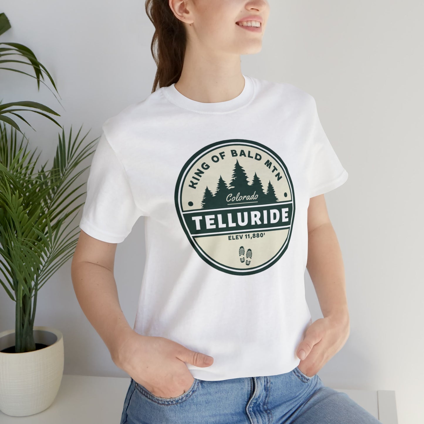 "King Of Bald Mountain" Tee - Telluride Shop