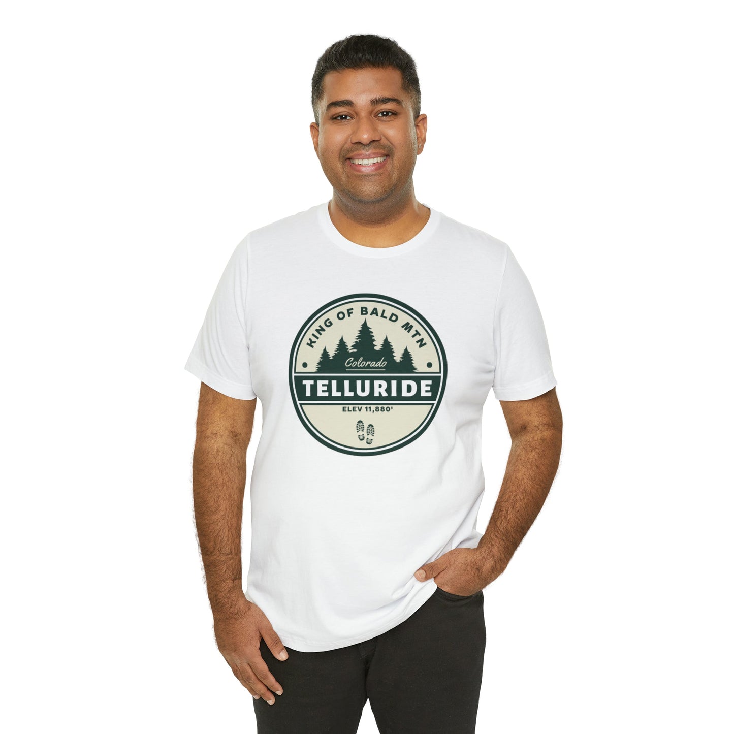 "King Of Bald Mountain" Tee - Telluride Shop