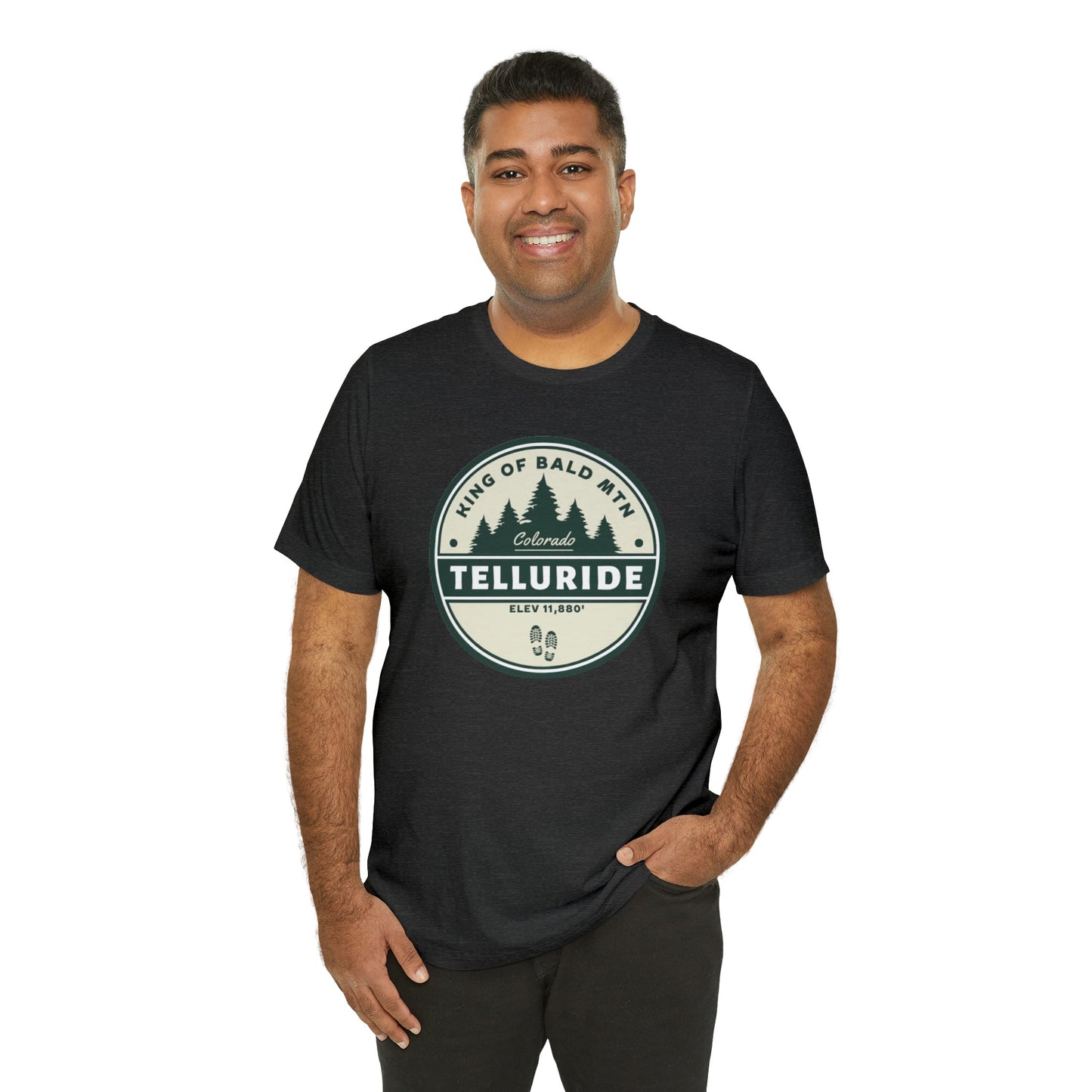 "King Of Bald Mountain" Tee - Telluride Shop