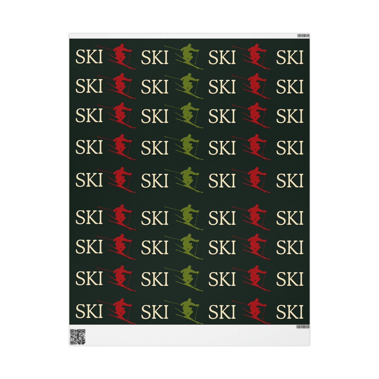 SKI Holiday Gift Wrapping Paper - Telluride Shop