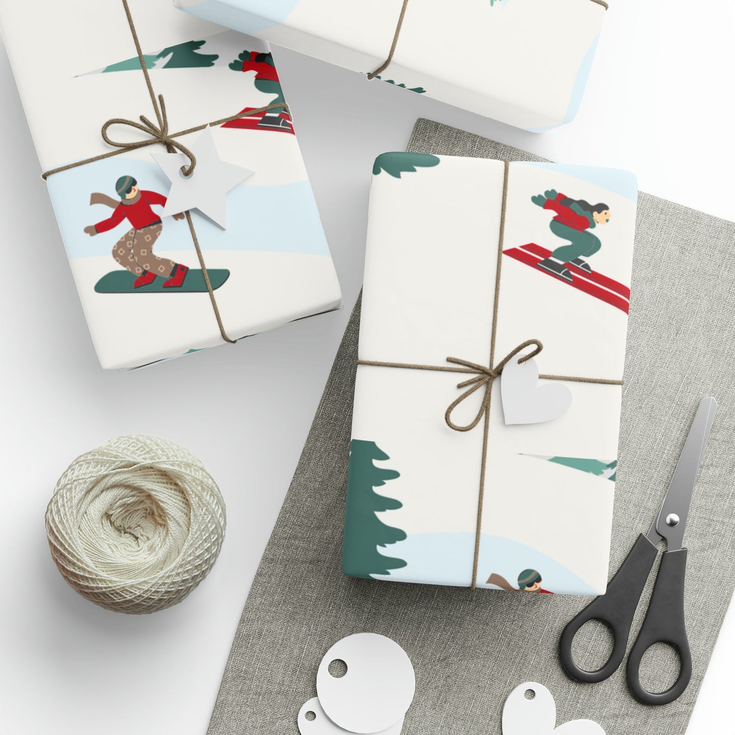 Ski & Snowboard Holiday Gift Wrapping Paper – Telluride Shop