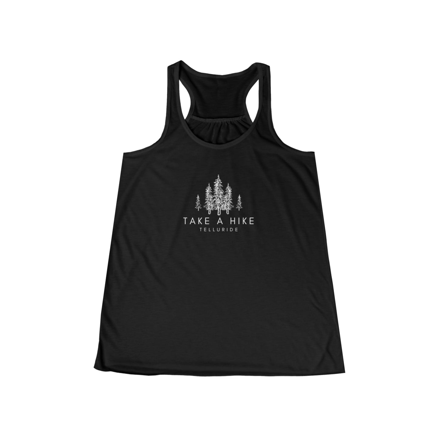 "Take A Hike" Women's Flowy Racerback Tank - Telluride Shop