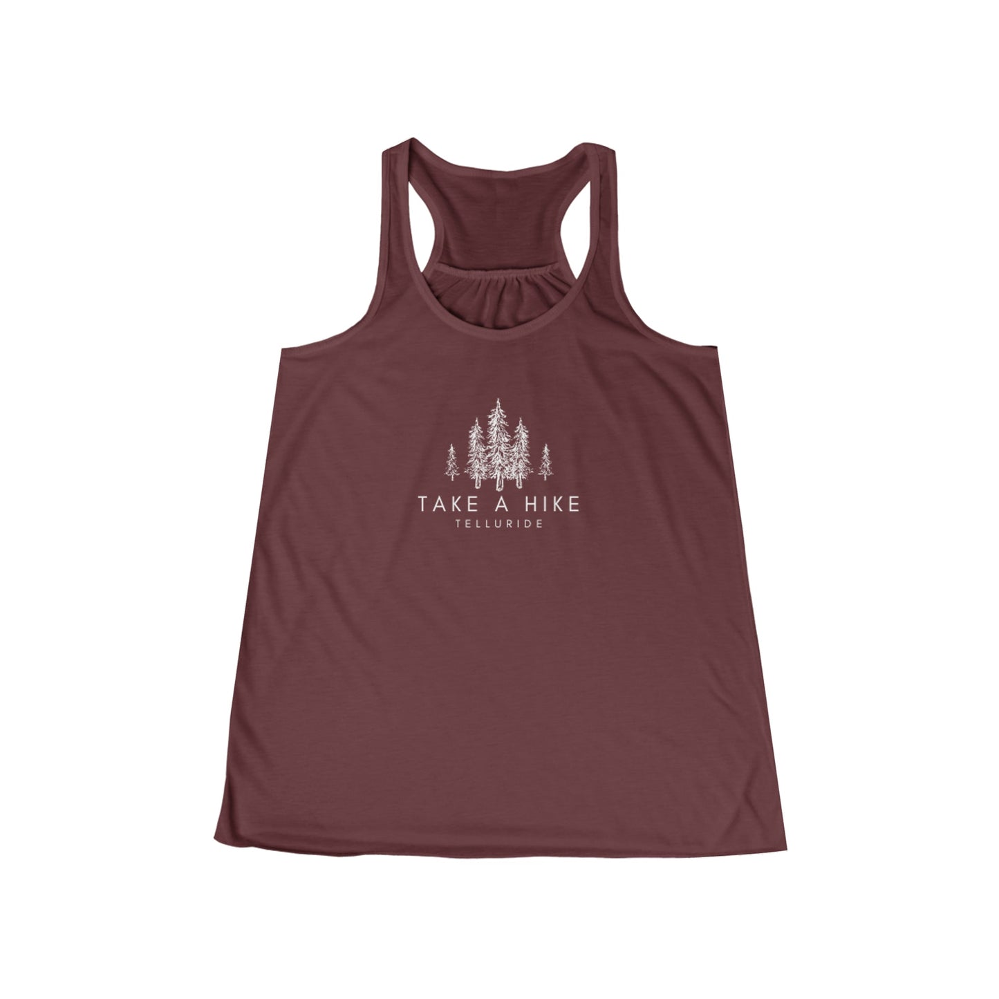 "Take A Hike" Women's Flowy Racerback Tank - Telluride Shop