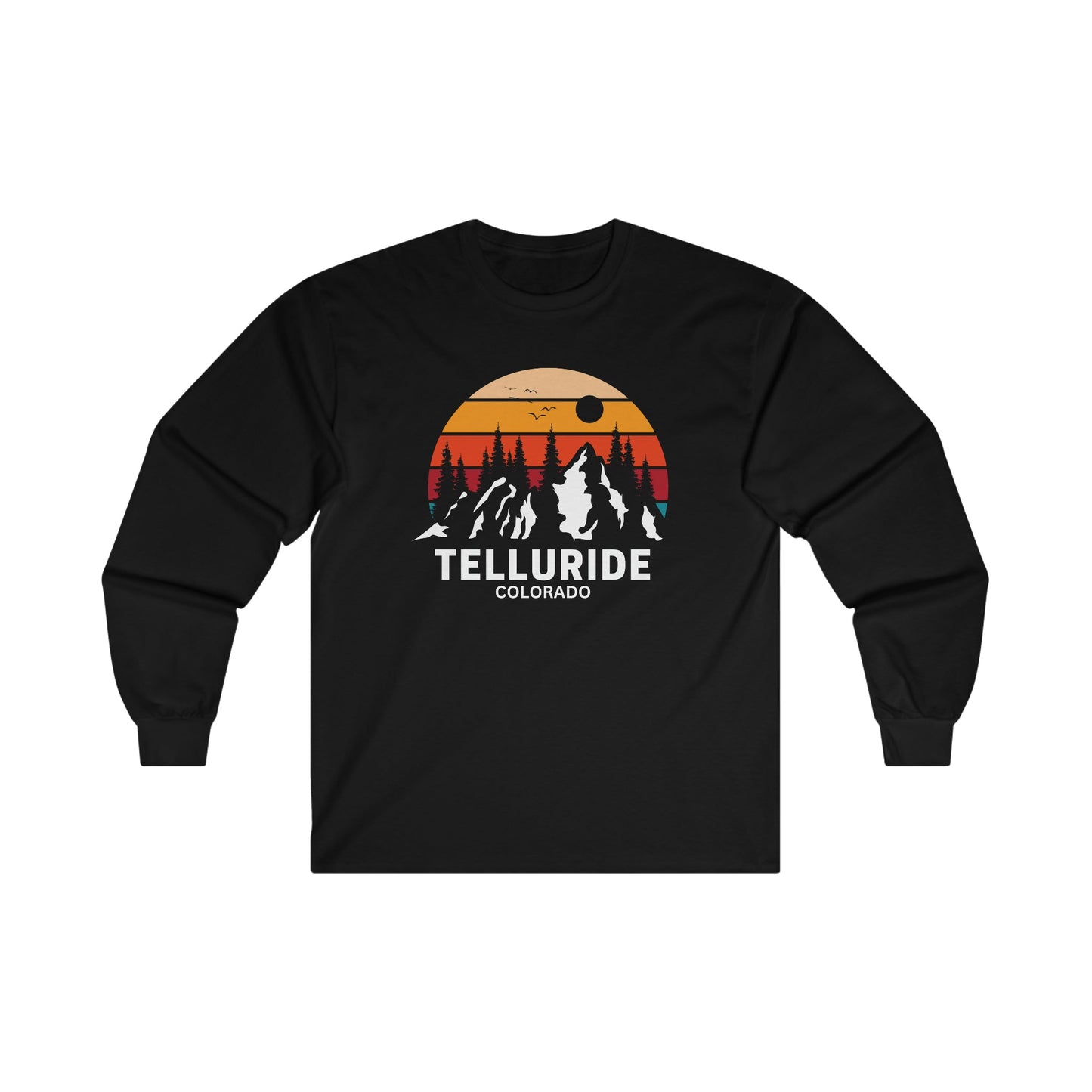 Telluride Long Sleeve Cotton Tee Unisex - Telluride Shop