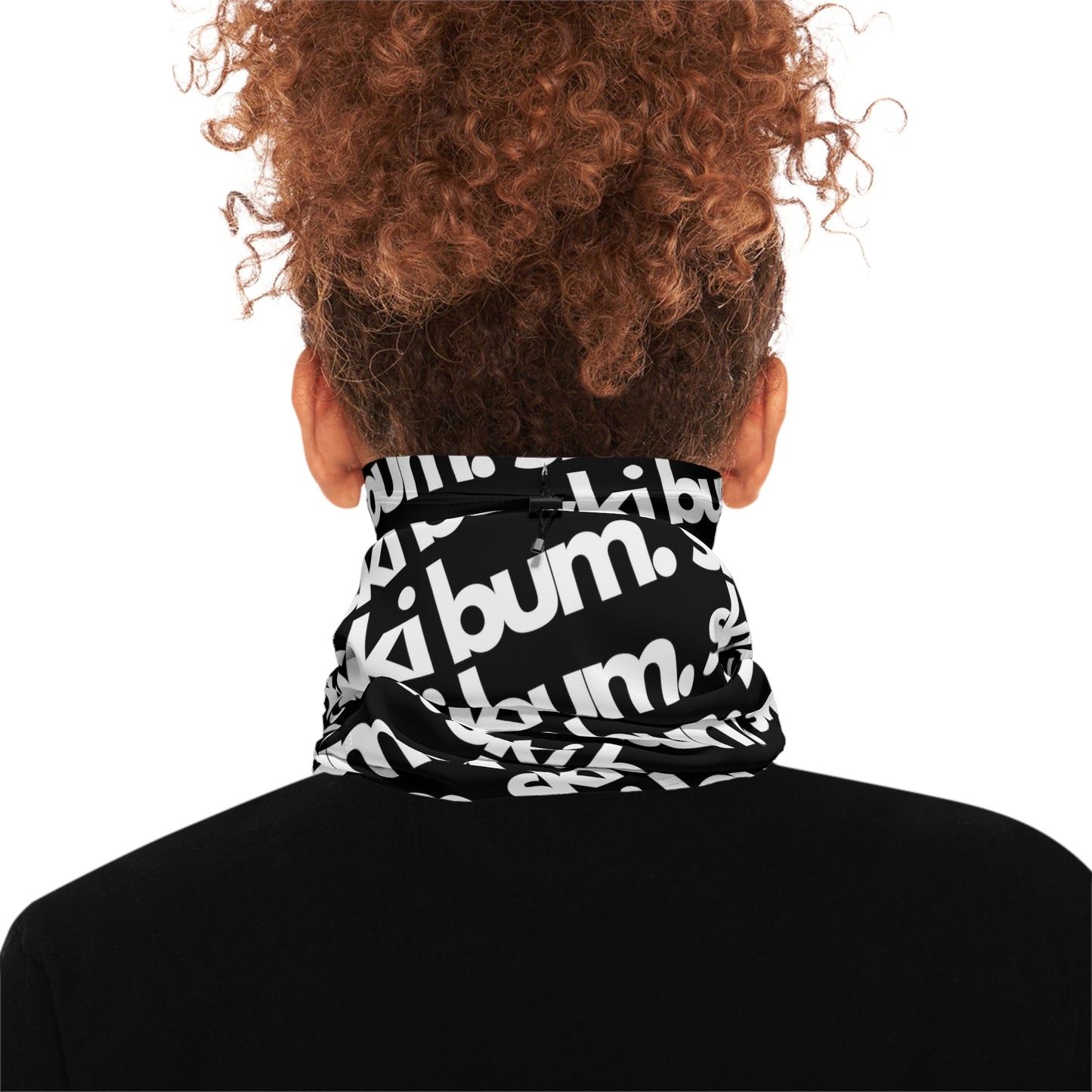 Unisex "Ski Bum" Winter Neck Gaiter With Drawstring - Telluride Shop