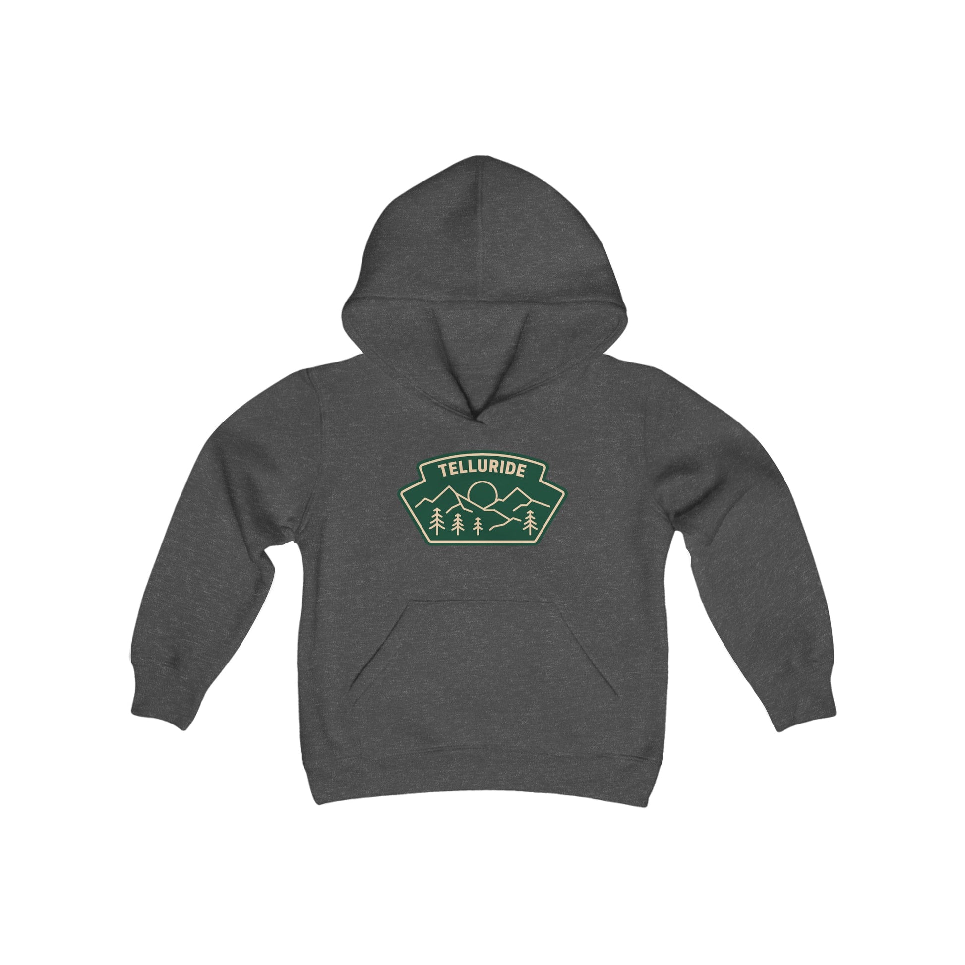 Youth Telluride Heavy Blend Hooded Sweatshirt - Telluride Shop