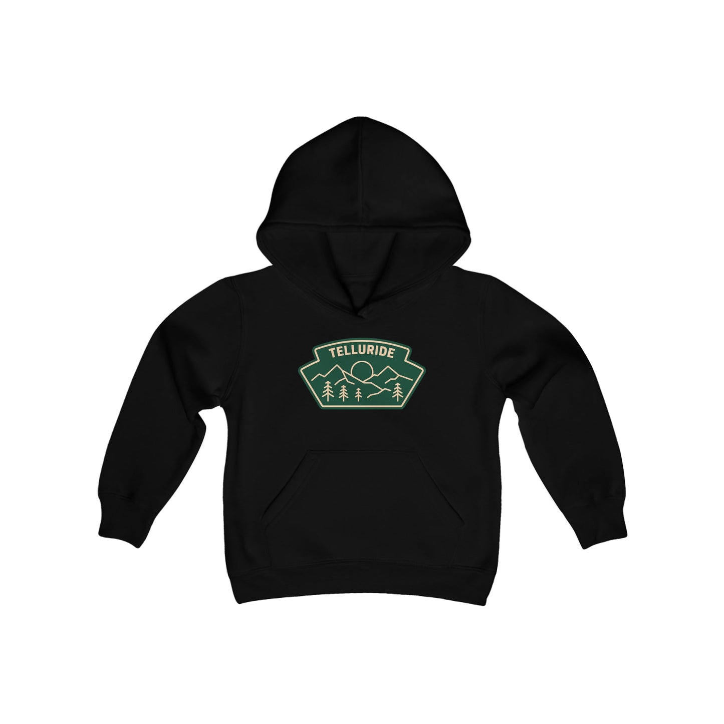 Youth Telluride Heavy Blend Hooded Sweatshirt - Telluride Shop