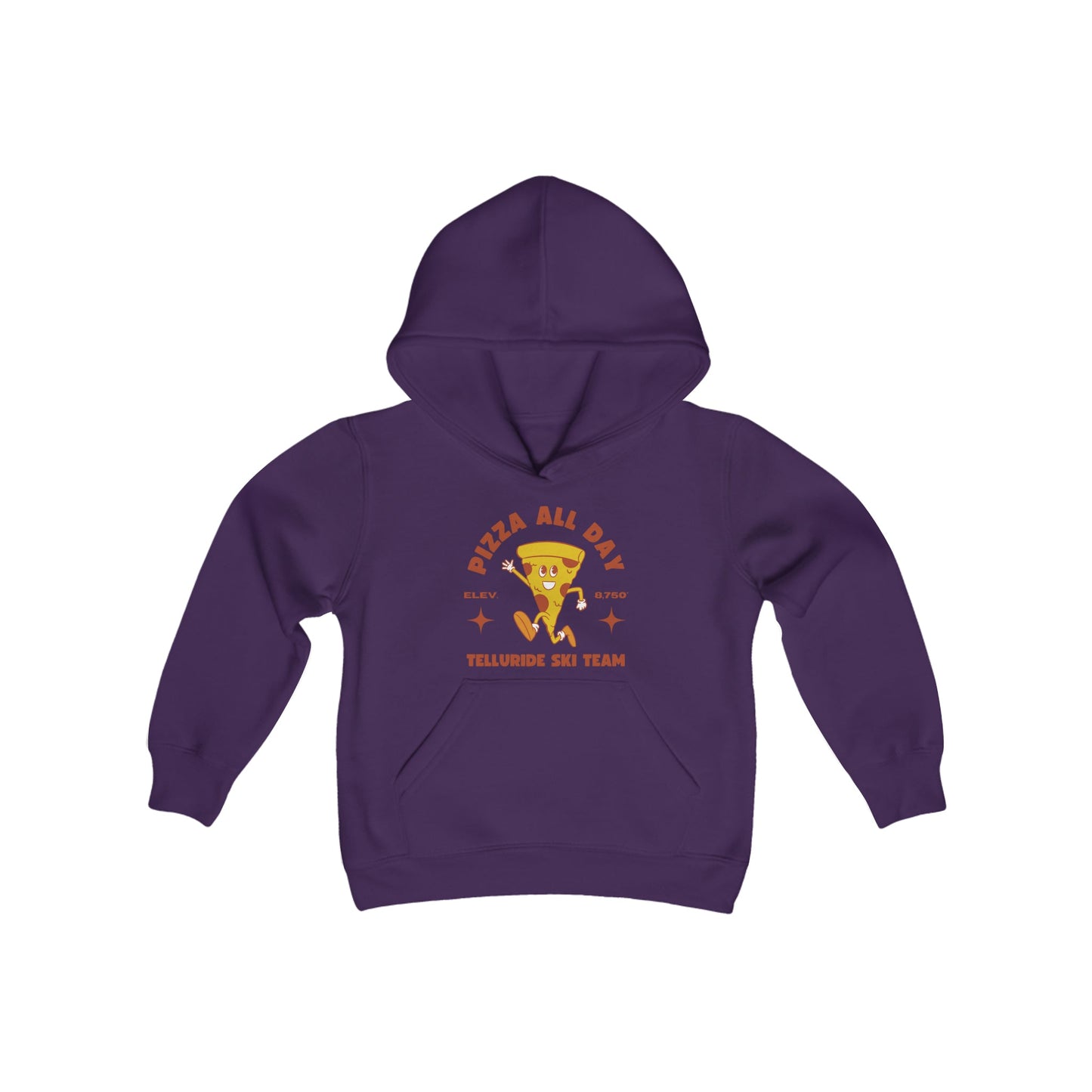 Youth Telluride Pizza Ski Team Hooded Sweatshirt - Telluride Shop