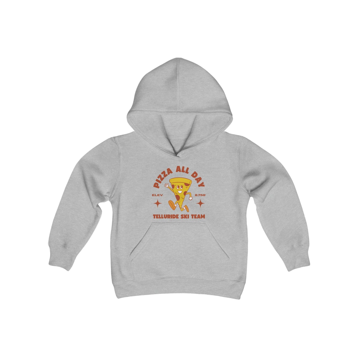 Youth Telluride Pizza Ski Team Hooded Sweatshirt - Telluride Shop