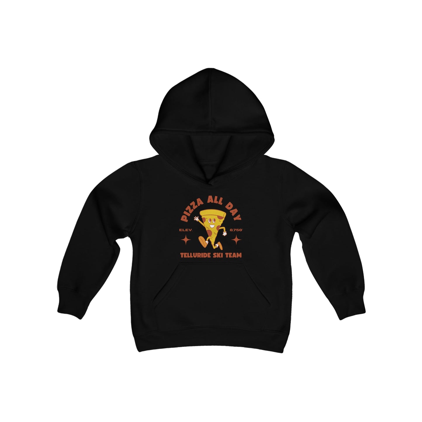 Youth Telluride Pizza Ski Team Hooded Sweatshirt - Telluride Shop