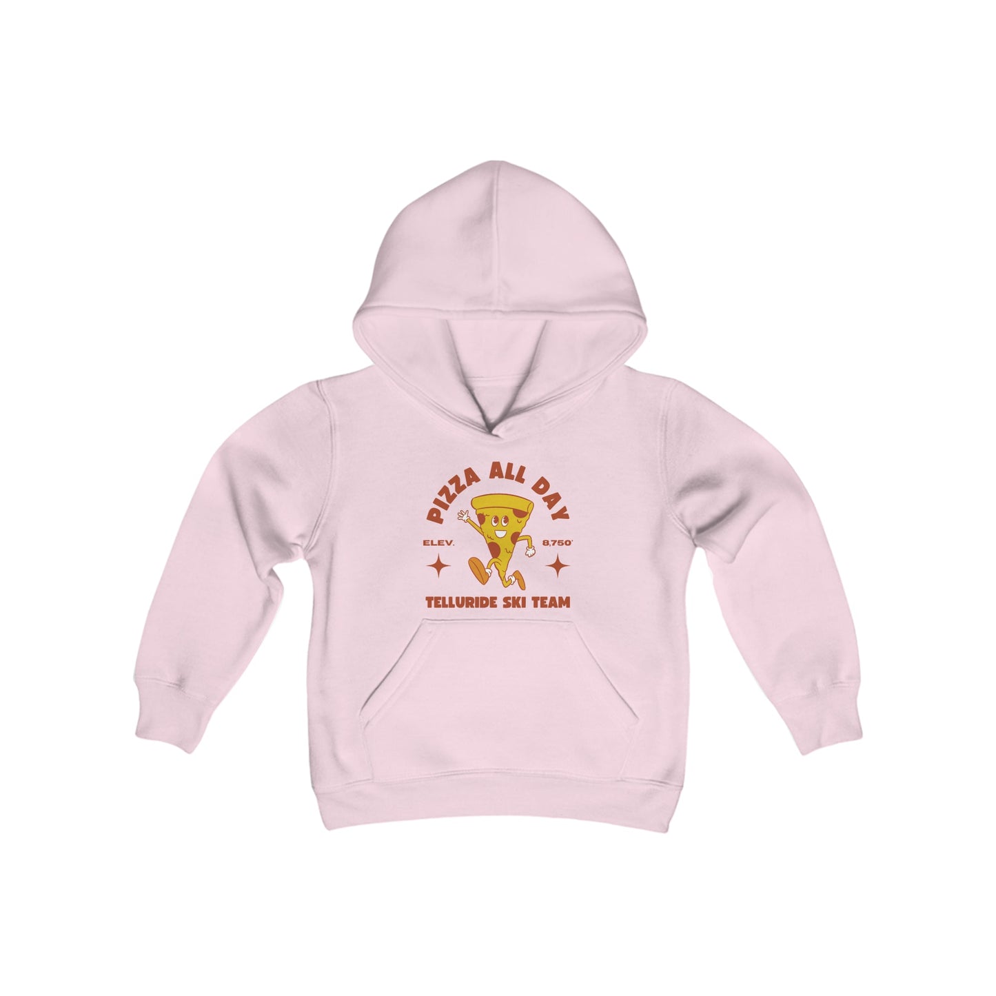 Youth Telluride Pizza Ski Team Hooded Sweatshirt - Telluride Shop