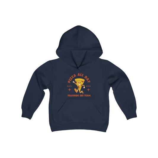 Youth Telluride Pizza Ski Team Hooded Sweatshirt - Telluride Shop