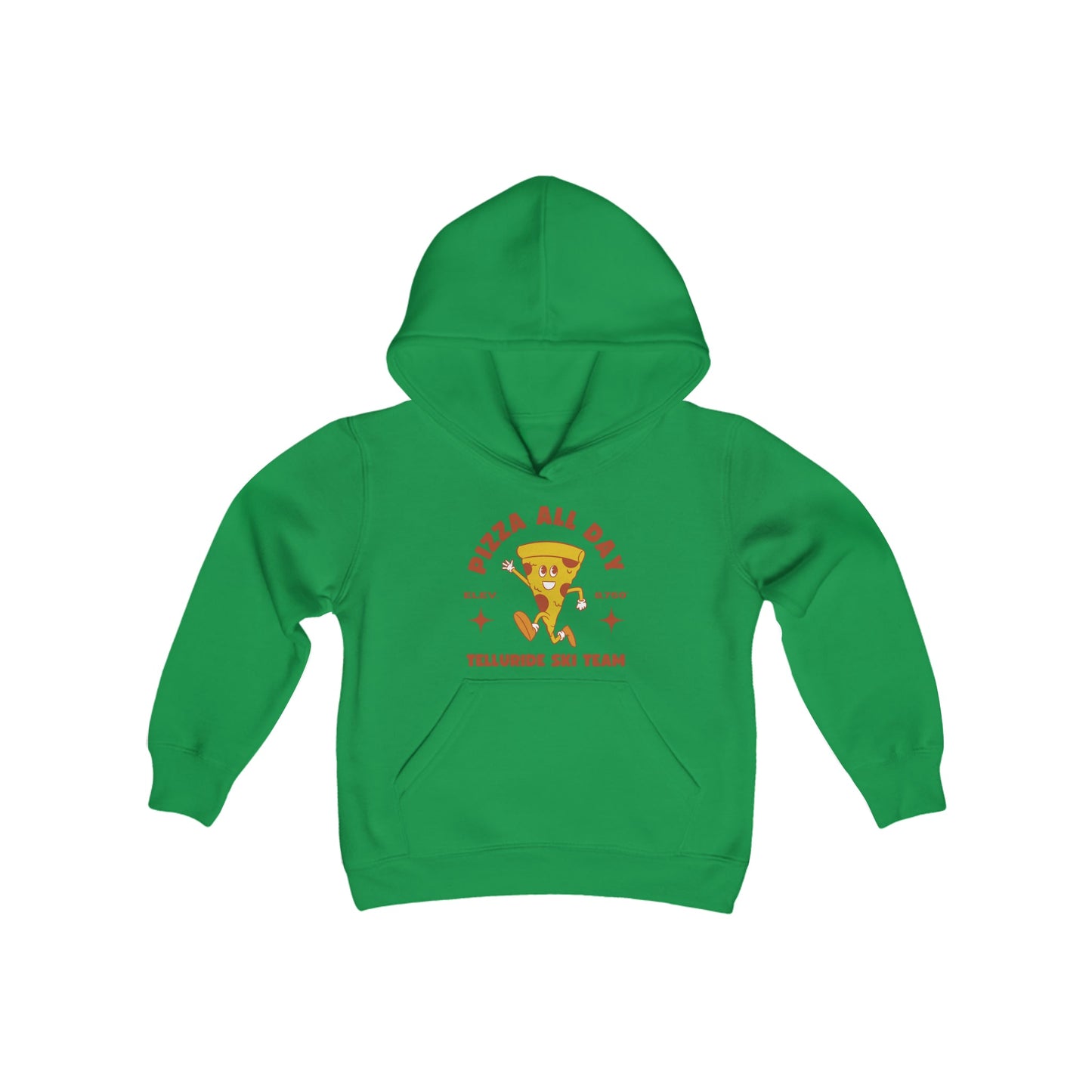 Youth Telluride Pizza Ski Team Hooded Sweatshirt - Telluride Shop