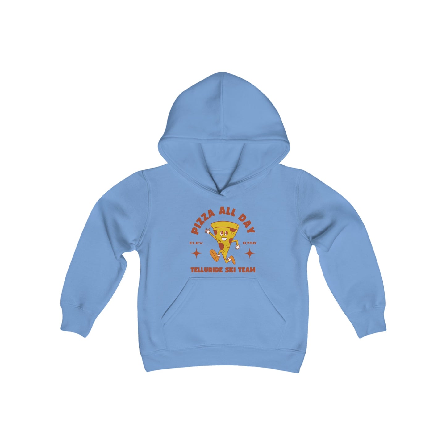 Youth Telluride Pizza Ski Team Hooded Sweatshirt - Telluride Shop