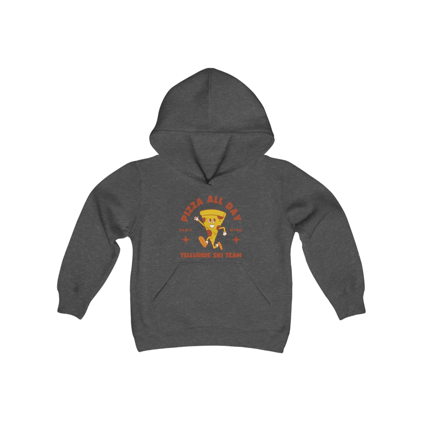 Youth Telluride Pizza Ski Team Hooded Sweatshirt - Telluride Shop